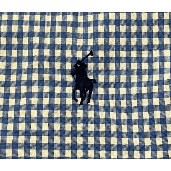 Polo Ralph Lauren Mens 3XB Blue Gingham Stretch Button Down Shirt $138 NEW NWT - Picture 3 of 5
